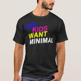 Het Kinder wil een minimaal T-shirt