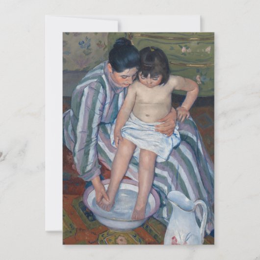 Het kinderbad | Mary Cassatt (Voorkant)