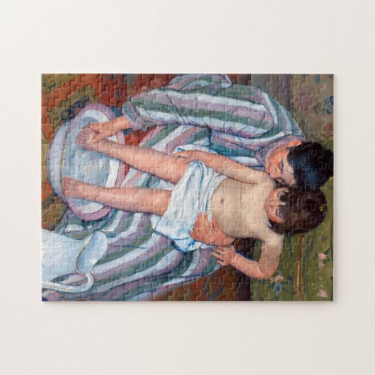 Het kinderbad, Mary Cassatt Legpuzzel (Horizontaal)