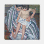 Het kinderbad | Mary Cassatt Magneet (Voorkant)