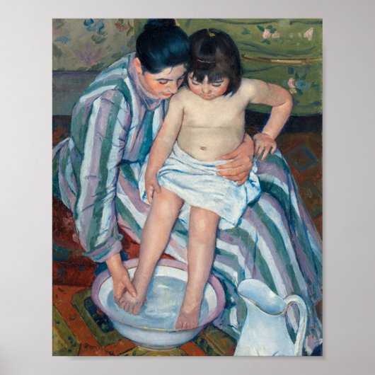 Het kinderbad Mary Cassatt Poster (Voorkant)