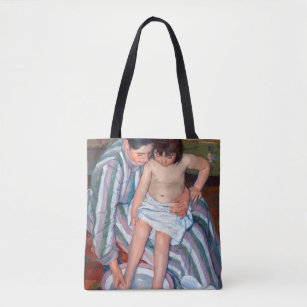 Het kinderbad, Mary Cassatt Tote Bag