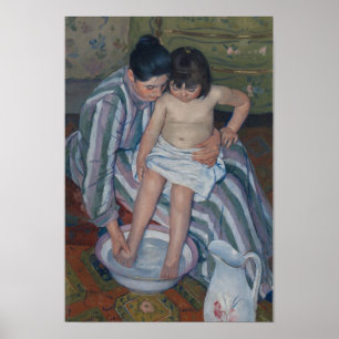 Het kinderbad van Mary Cassatt - Poster