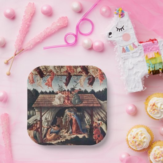 Het kinderboek kerstfeestdag papieren bordje (Feest)