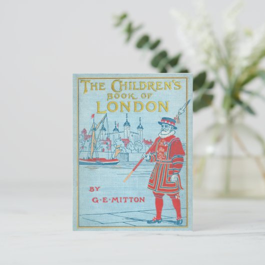 Het kinderboek van Londen Briefkaart (Staand voorkant)