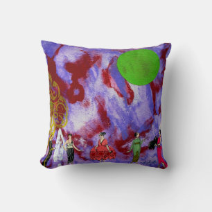 Het kinderfeest van de moonlight tuin kussen