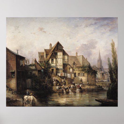 Het kinderhuis Murs Poster (Voorkant)