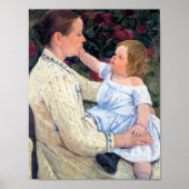 Het kinderkazerne, Mary Cassatt Poster (Voorkant)