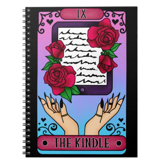 Het Kindle Reader Tarot Notitieboek (Voorkant)