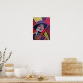 Het kindprodigium geschilderd door Alfred Fox Poster (Keuken)