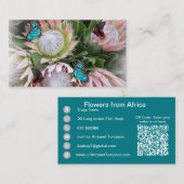 Het King Protea-Visitekaartje Visitekaartje (Voorkant / Achterkant)
