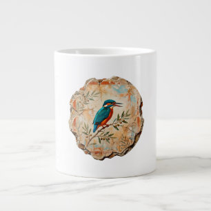 Het Kingfisher Fragment: Pompei's Azuurblauwe Bood Grote Koffiekop