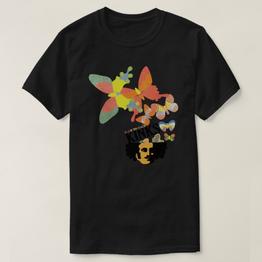Het Kinks-gezicht naar het gezicht van Classic T-S T-shirt (Design voorkant)