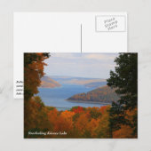 Het Kinzua-meer overzien Briefkaart (Voorkant / Achterkant)