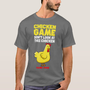 Het kippenspel kijkt niet naar de Kinderen van de T-shirt