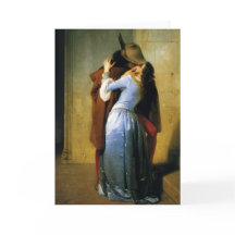 Het Kiss Fine Art Wenskaart