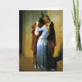Het Kiss Fine Art Wenskaart Kaart