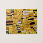 Het Kiss-patroon van Gustav Klimt, Art Nouveau Legpuzzel (Horizontaal)