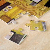 Het Kiss-patroon van Gustav Klimt, Art Nouveau Legpuzzel (Zijkant)
