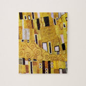 Het Kiss-patroon van Gustav Klimt, Art Nouveau Legpuzzel (Verticaal)