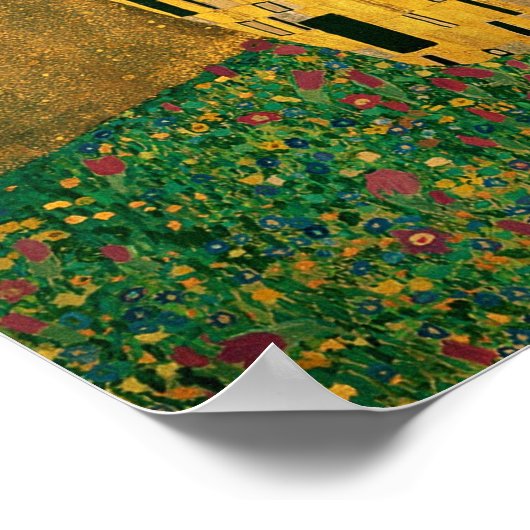 Het Kiss-poster (Klimt) Poster (Hoek)