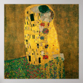 Het Kiss-poster (Klimt) Poster (Voorkant)