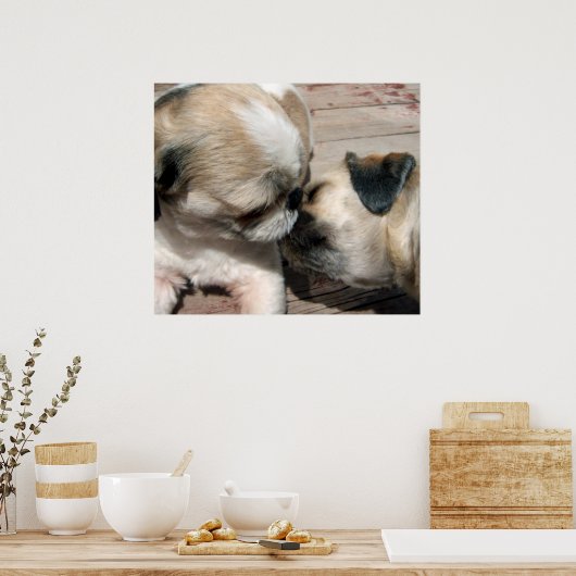 Het Kiss-Poster Poster (Keuken)