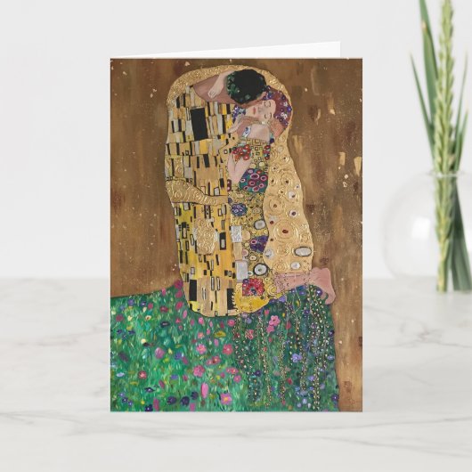 Het Kiss-wenskaart Kaart (Voorkant)