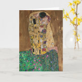 Het Kiss-wenskaart Kaart (Gele Bloem)