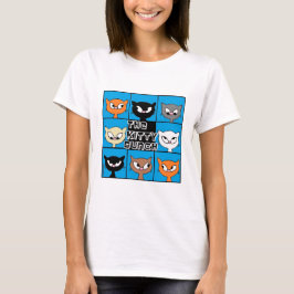 Het Kitty Bunch Cute Cat Lover T Shirt