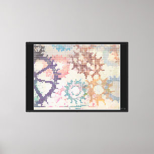 Het Klaarmaken van de Pastels Canvas Afdruk