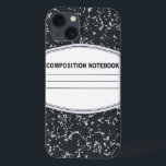 Het klantgerichte Hoesje van het Notitieboekje van<br><div class="desc">Het is tijd oude te gaan school met dit Klantgerichte Hoesje van het Notitieboekje van de Samenstelling iPad! De ontwerpeigenschappen een klassieke zwart-witte dekking van het samenstellingsboek van de kinderjaren van iedereen. U kunt het hoesje aanpassen door te klikken "aanpast het" pictogram en eenvoudig het toevoegen van uw tekst in...</div>