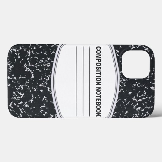 Het klantgerichte Hoesje van het Notitieboekje van (Achterkant (horizontaal))