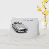 Het klassieke afbeelding van Auto's voor Get goed Kaart (Gele Bloem)