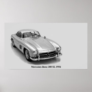 Het klassieke afbeelding van Auto's voor poster