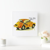 Het klassieke afbeelding van de Auto voor de Vierkante Klok (Huis)