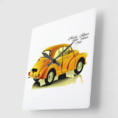 Het klassieke afbeelding van de Auto voor de Vierkante Klok (Hoek)