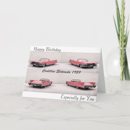 Het klassieke afbeelding van de Auto voor Kaart (Voorkant)