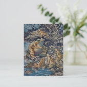 Het klassieke Briefkaart van de Illustratie (Staand voorkant)