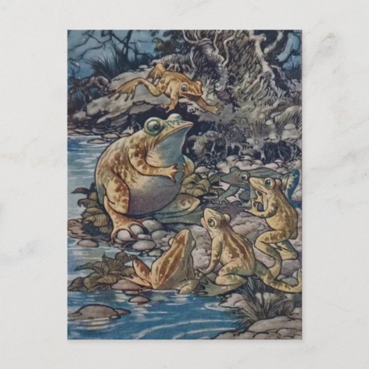 Het klassieke Briefkaart van de Illustratie (Voorkant)