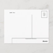 Het klassieke Briefkaart van de Illustratie (Achterkant)