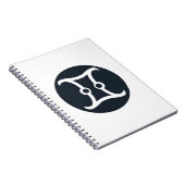 Het klassieke Gemini symbool Notitieboek (Rechterzijde)