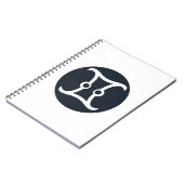 Het klassieke Gemini symbool Notitieboek (Linkerzijde)