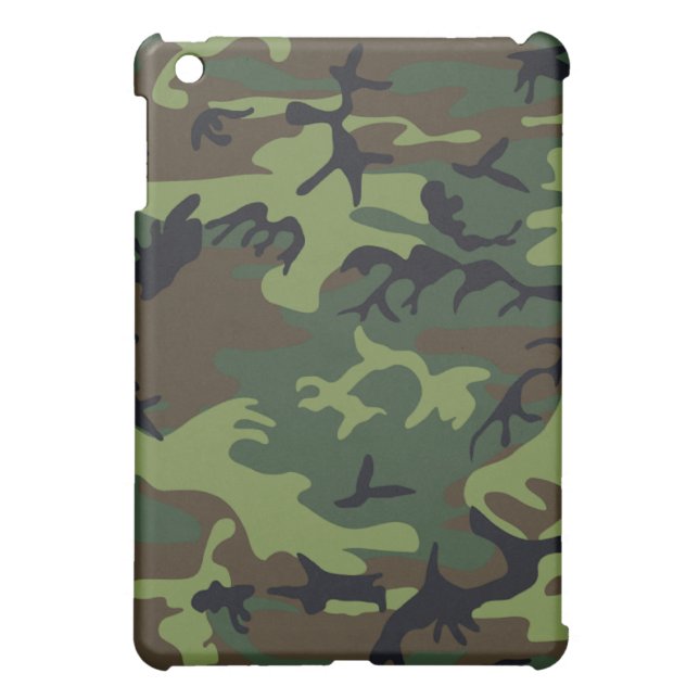 Het klassieke Hoesje van Camo Speck iPad iPad Mini Hoesje (Achterkant)