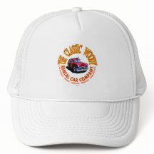 Het klassieke houtachtige autoverhuurbedrijf Logo 