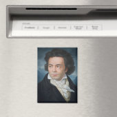 Het klassieke portret van Beethoven Magneet (Insitu (Vaatwasser))