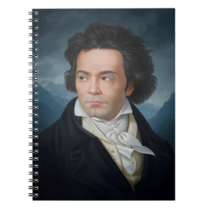 Het klassieke portret van Beethoven Notitieboek