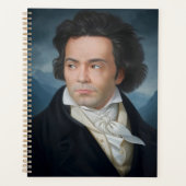 Het klassieke portret van Beethoven Planner (Voorkant)