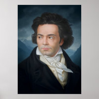 Het klassieke portret van Beethoven