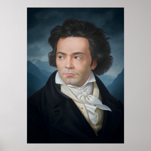 Het klassieke portret van Beethoven Poster (Voorkant)